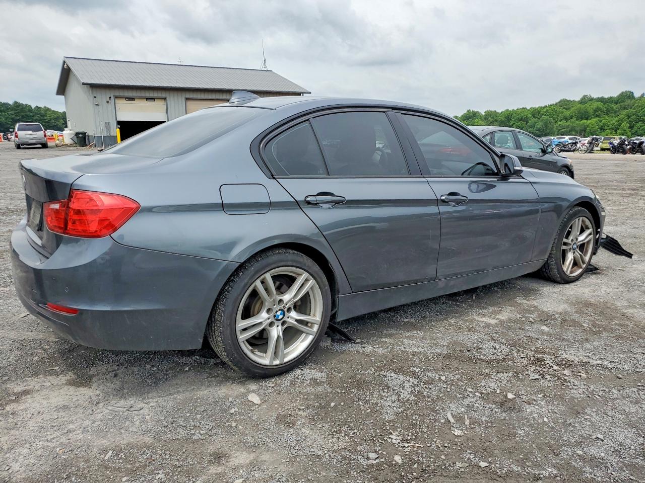 2015 Bmw 320 I Xdrive Gray vin: WBA3C3G51FNS75621