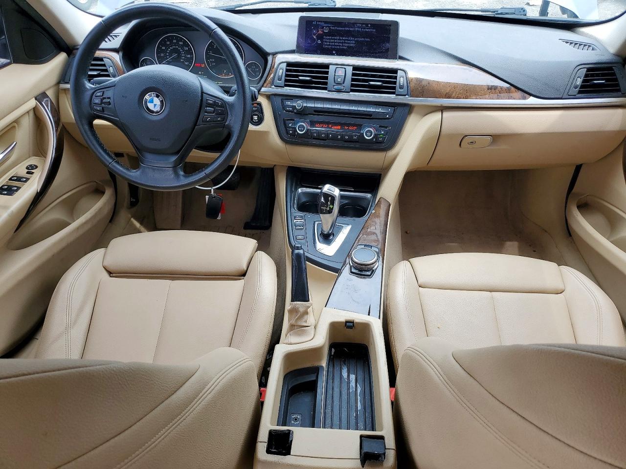 2015 Bmw 320 I Xdrive Gray vin: WBA3C3G51FNS75621