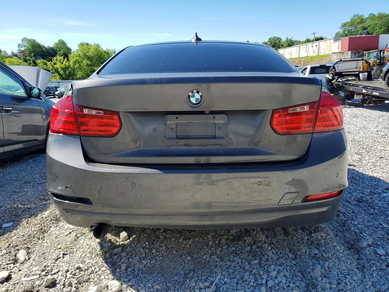 2015 Bmw 320 I Xdrive Gray vin: WBA3C3G51FNT51838