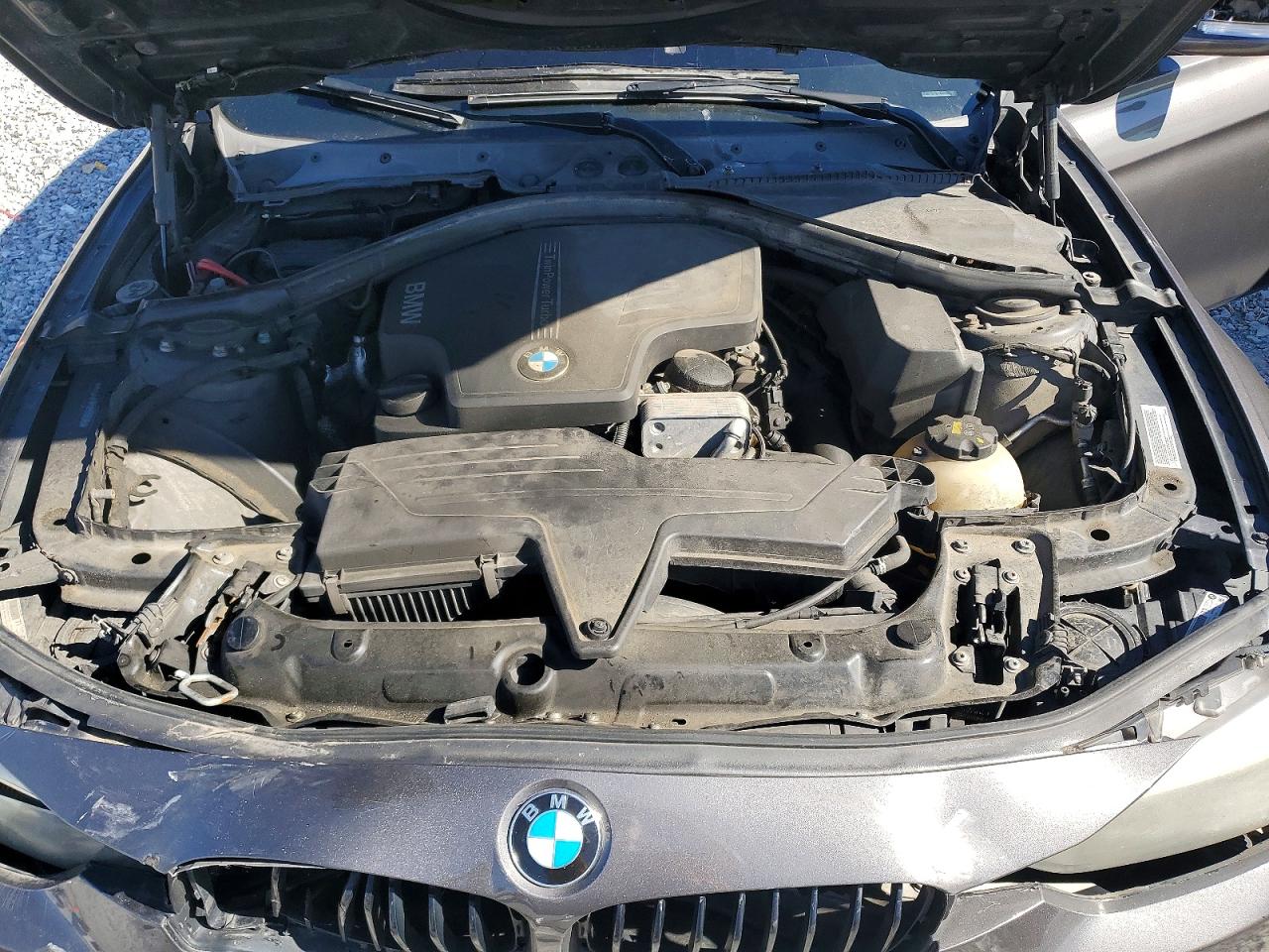 2015 Bmw 320 I Xdrive Gray vin: WBA3C3G51FNT51838