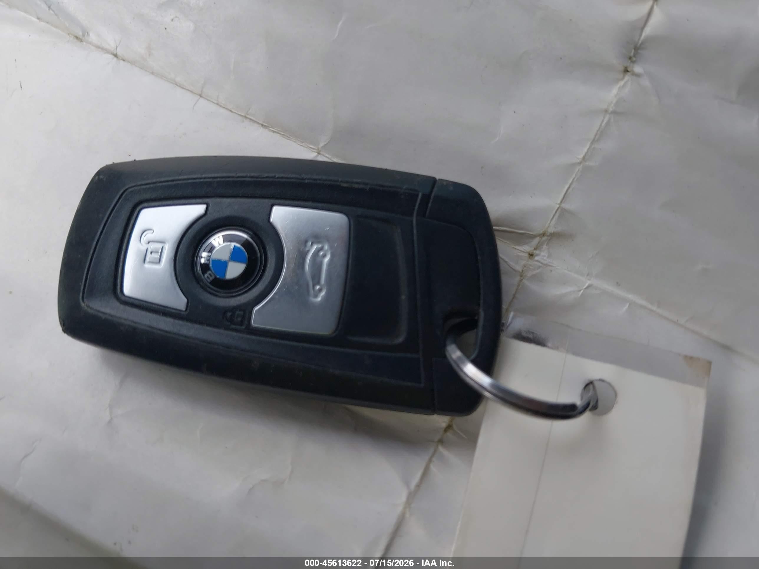 2015 Bmw 320i Xdrive Black vin: WBA3C3G51FNT52438