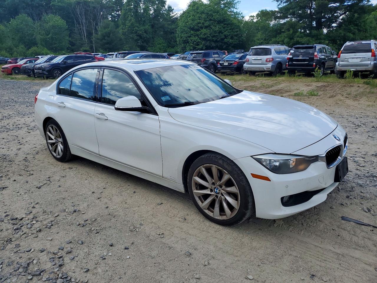 2015 Bmw 320 I Xdrive White vin: WBA3C3G51FNT53203