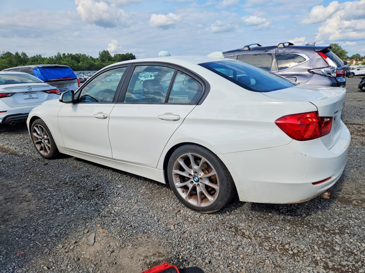 2014 Bmw 320 I Xdrive White vin: WBA3C3G52ENS70314