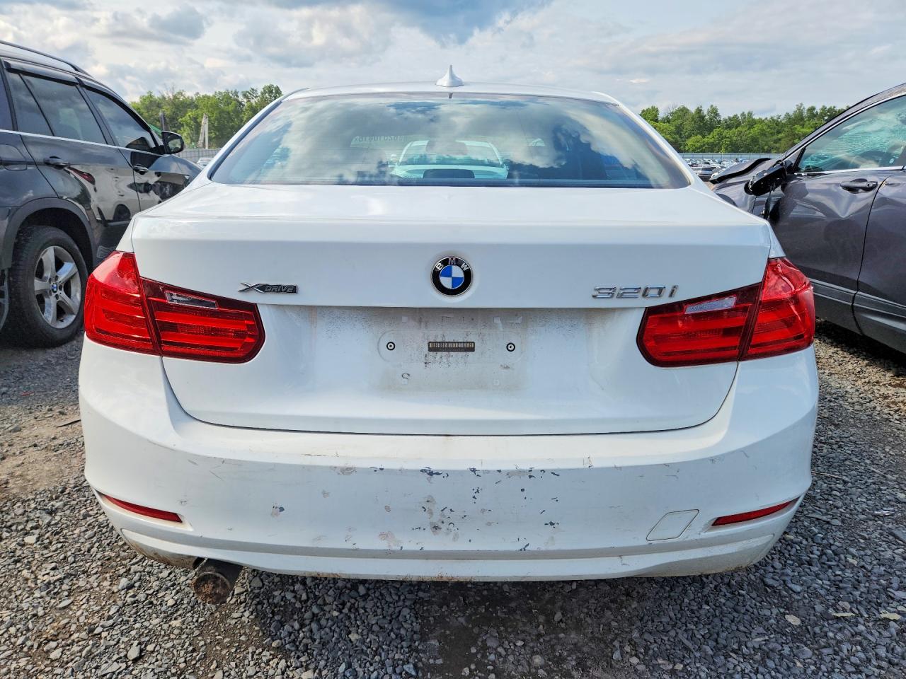 2014 Bmw 320 I Xdrive White vin: WBA3C3G52ENS70314