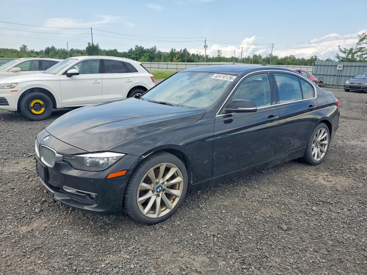 2014 Bmw 320 I Xdrive Black vin: WBA3C3G52ENS70717