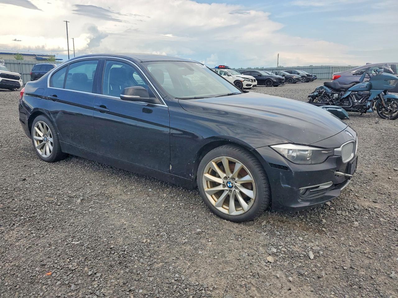 2014 Bmw 320 I Xdrive Black vin: WBA3C3G52ENS70717