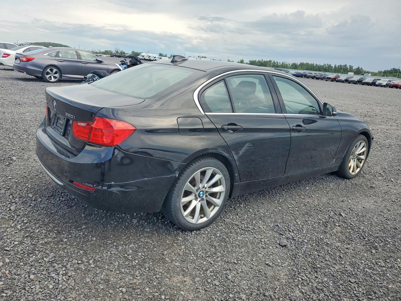 2014 Bmw 320 I Xdrive Black vin: WBA3C3G52ENS70717