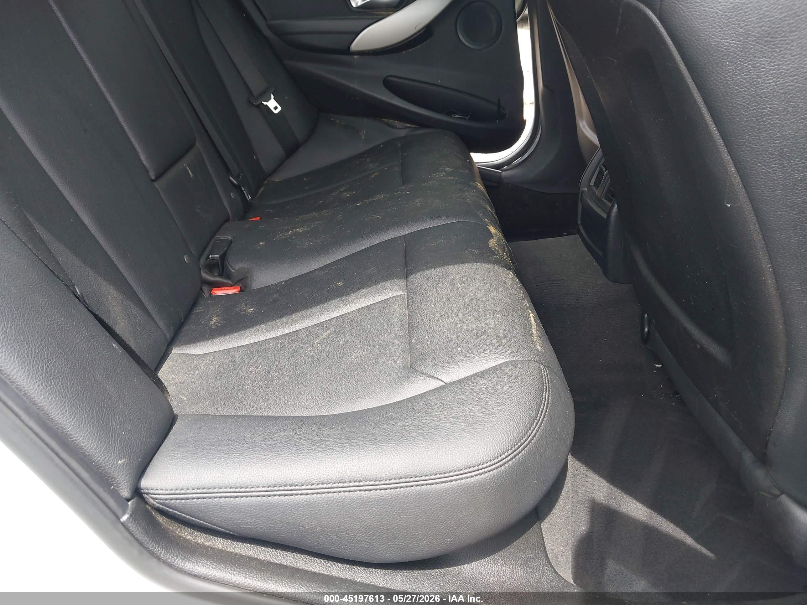 2015 Bmw 320i Xdrive White vin: WBA3C3G52FNT51265
