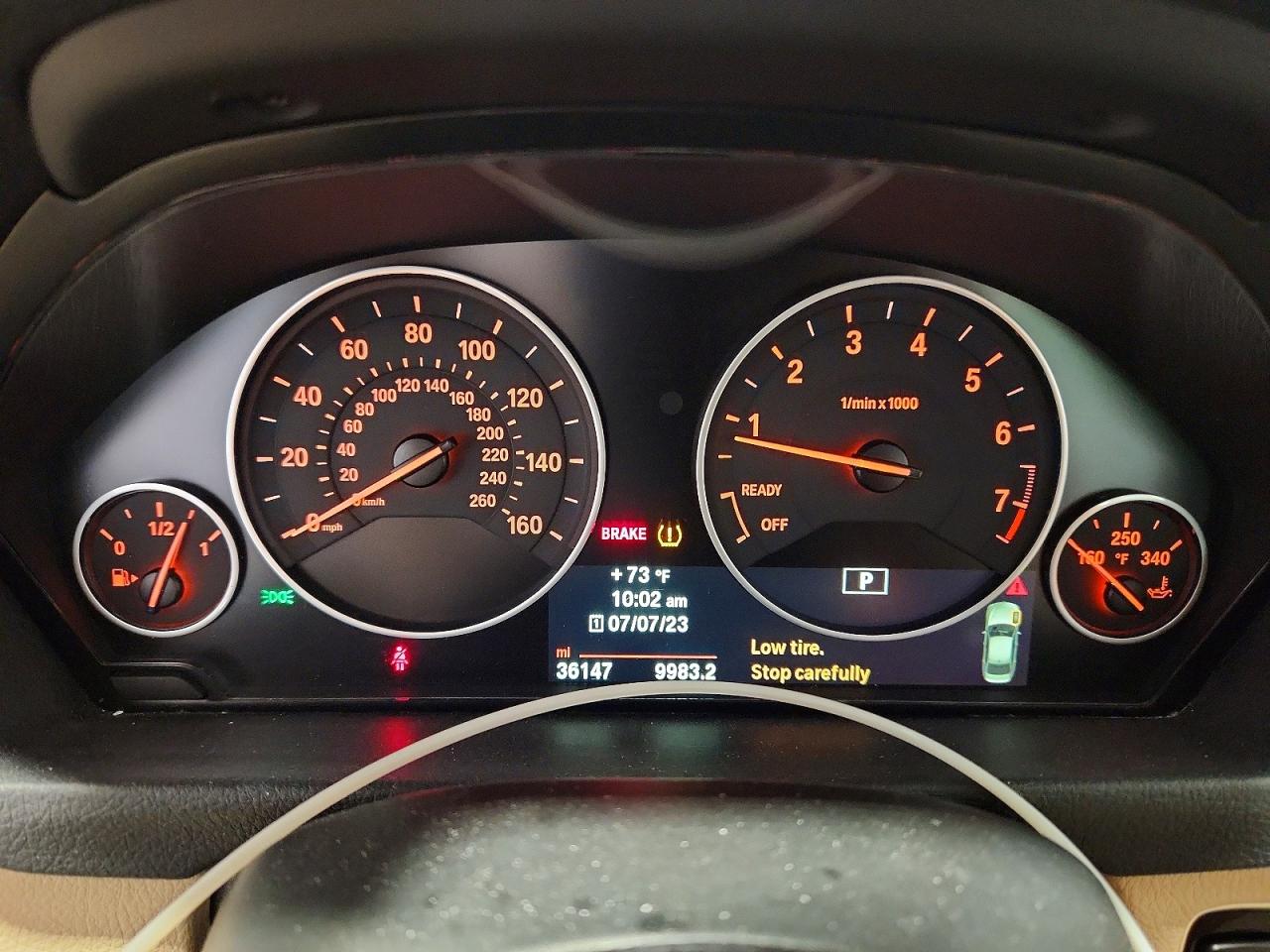2014 Bmw 320 I Xdrive Blue vin: WBA3C3G53ENR25435