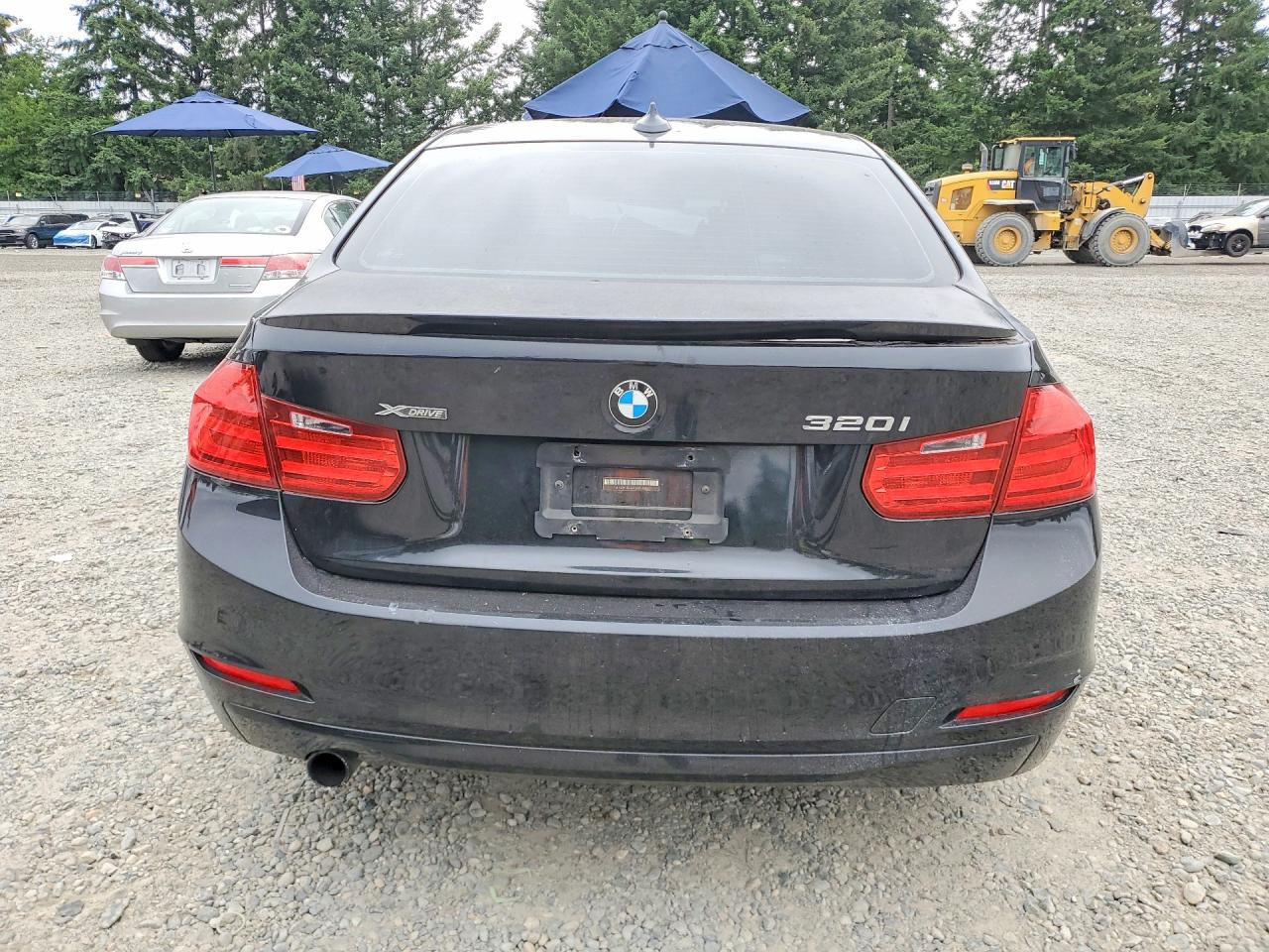2015 Bmw 320 I Xdrive Black vin: WBA3C3G53FNS74969