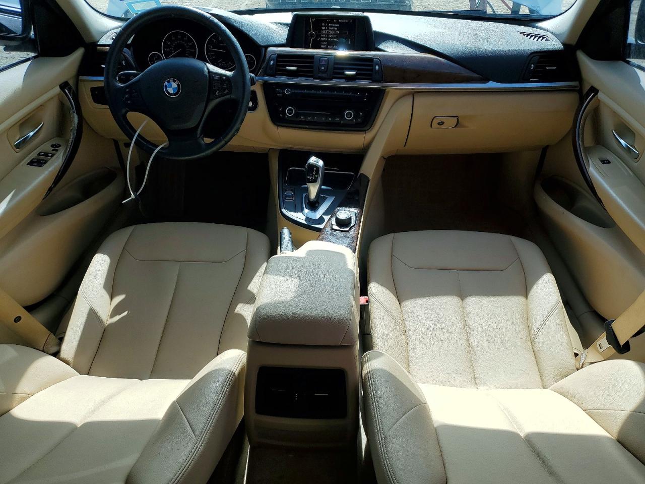 2014 Bmw 320 I Xdrive Silver vin: WBA3C3G54ENS67558