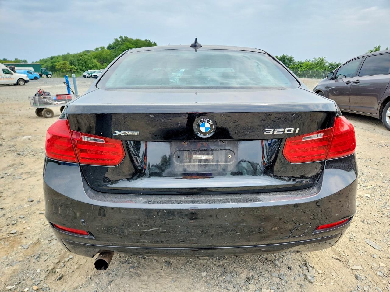 2014 Bmw 320 I Xdrive Black vin: WBA3C3G54ENS70458