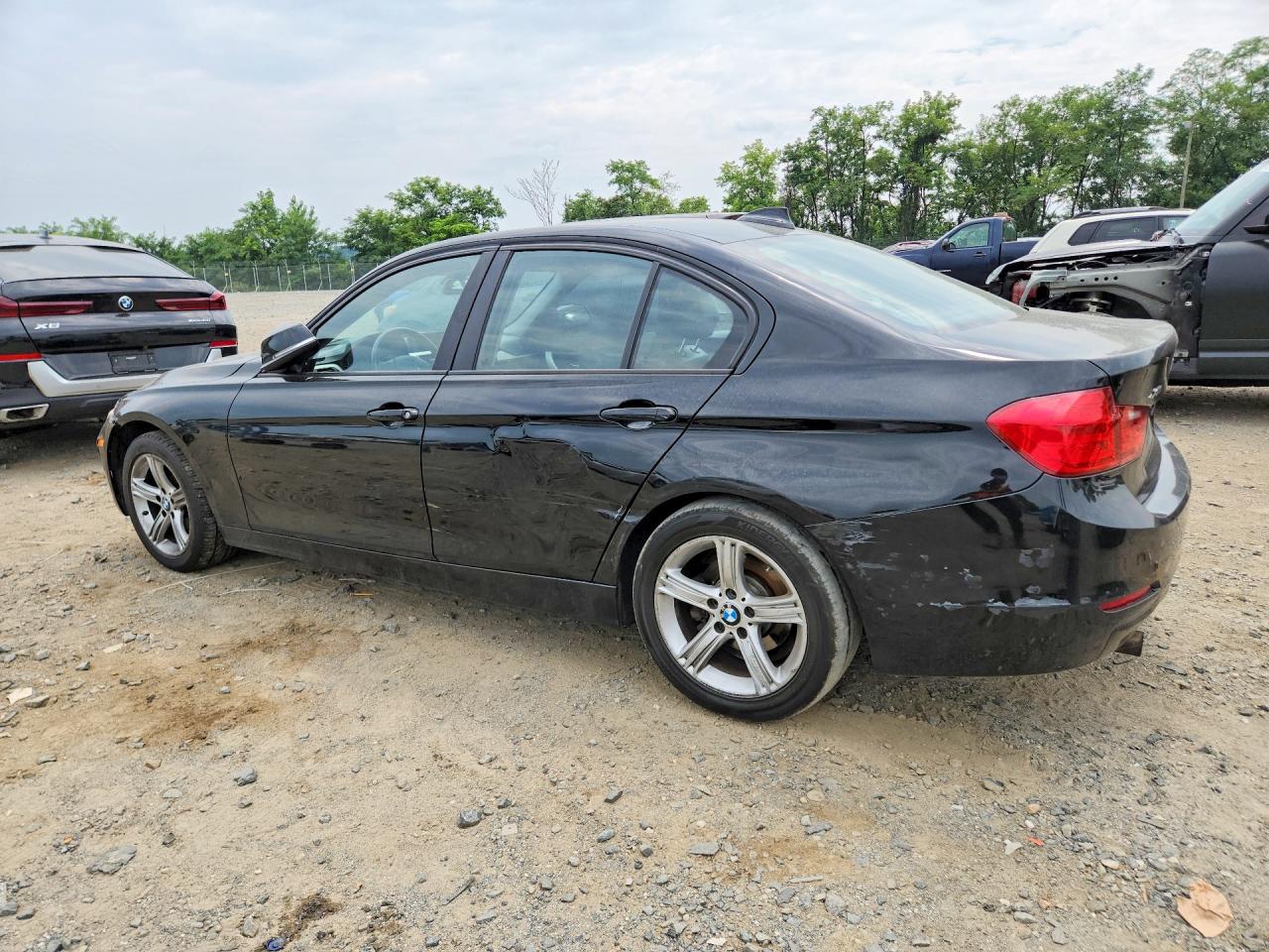 2014 Bmw 320 I Xdrive Black vin: WBA3C3G54ENS70458