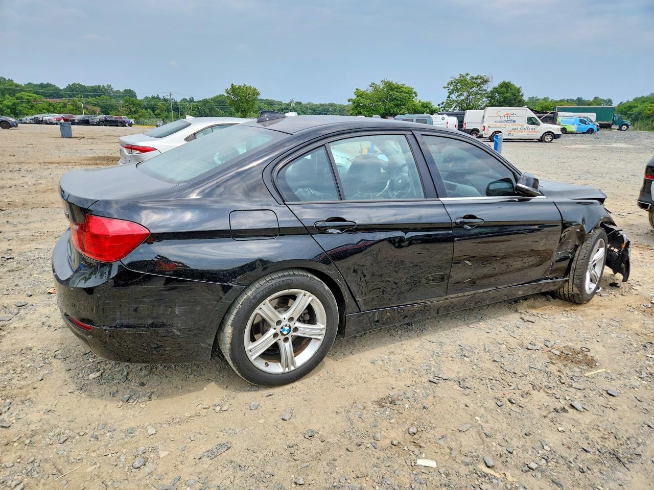2014 Bmw 320 I Xdrive Black vin: WBA3C3G54ENS70458