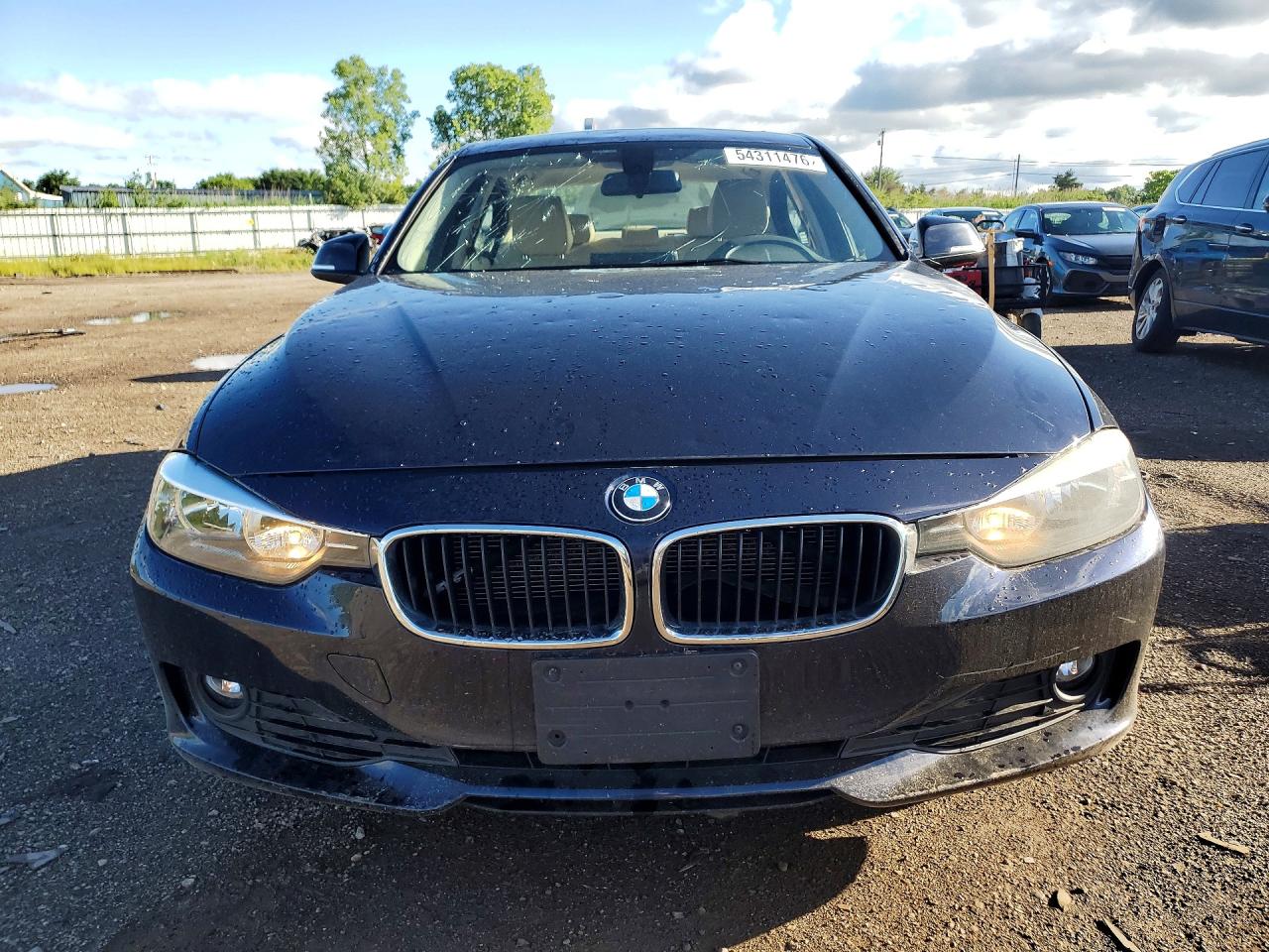 2014 Bmw 320 Blue vin: WBA3C3G54ENS70802