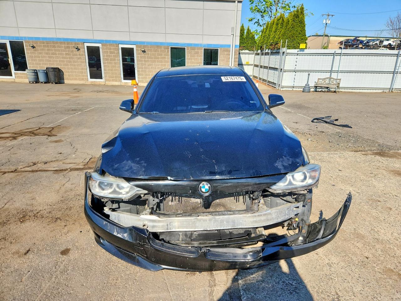 2014 Bmw 320 I Xdrive Black vin: WBA3C3G54ENS71903