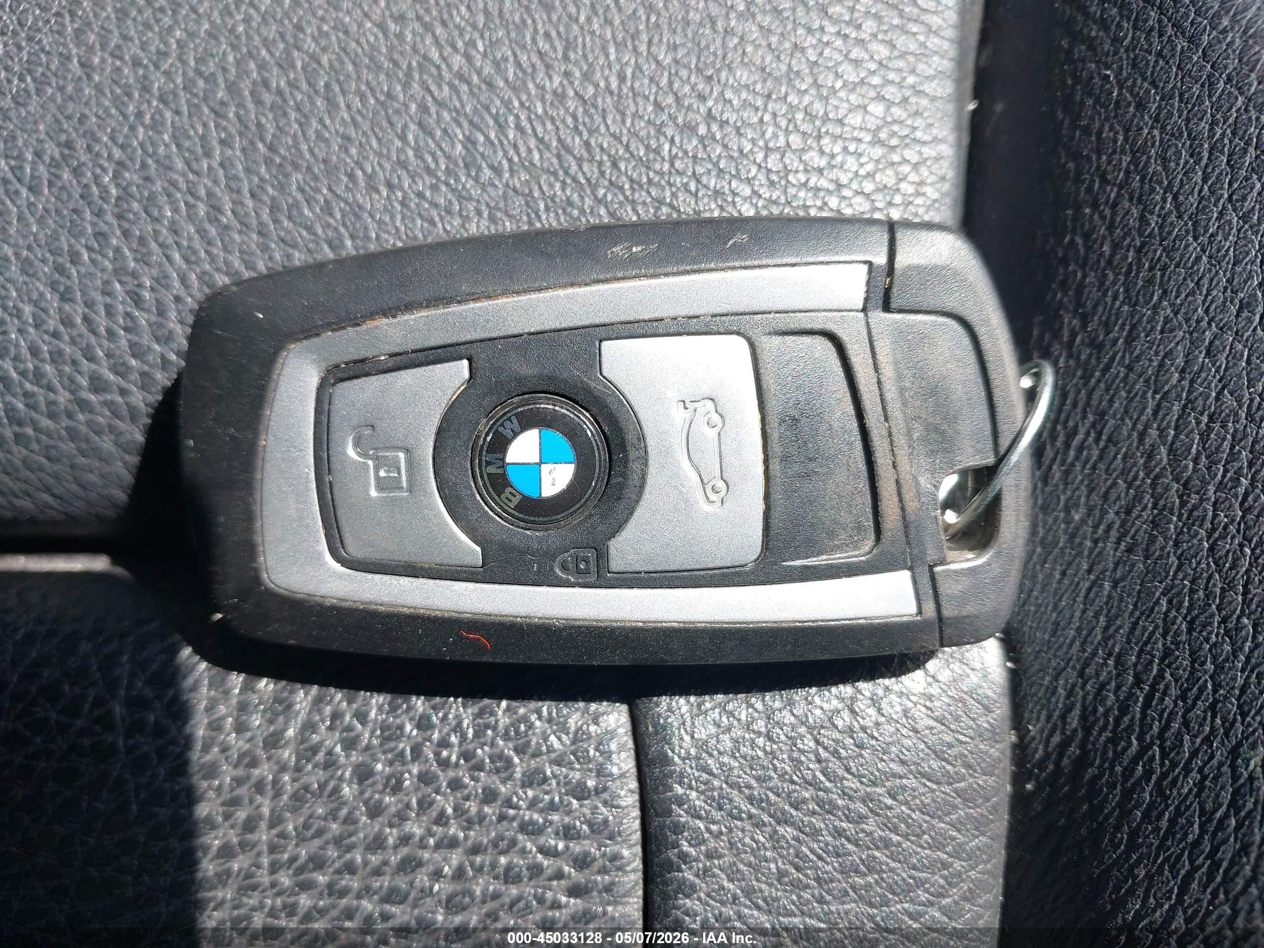 2015 Bmw 320i Xdrive Black vin: WBA3C3G54FNS73037