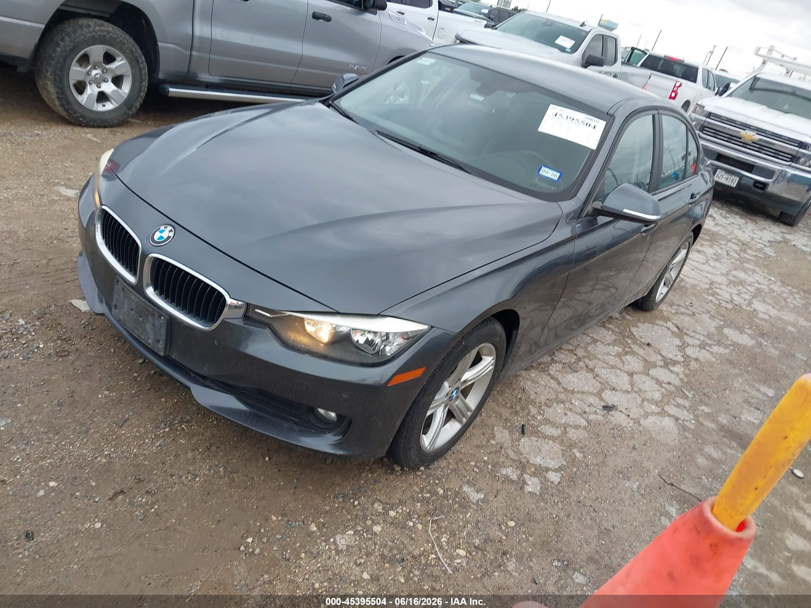 2015 Bmw 320i Xdrive Black vin: WBA3C3G54FNS73801