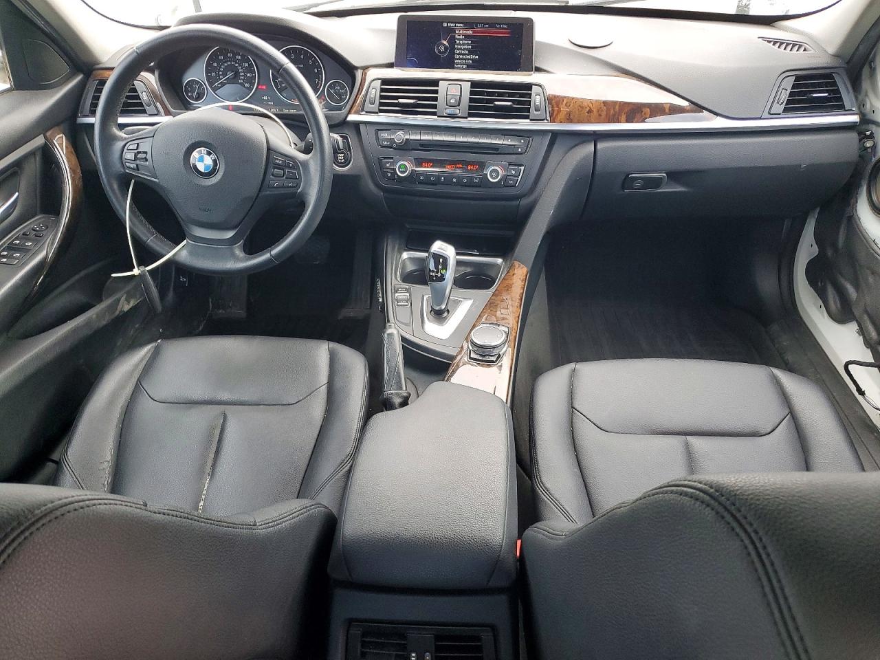 2015 Bmw 320 I Xdrive White vin: WBA3C3G54FNS76035