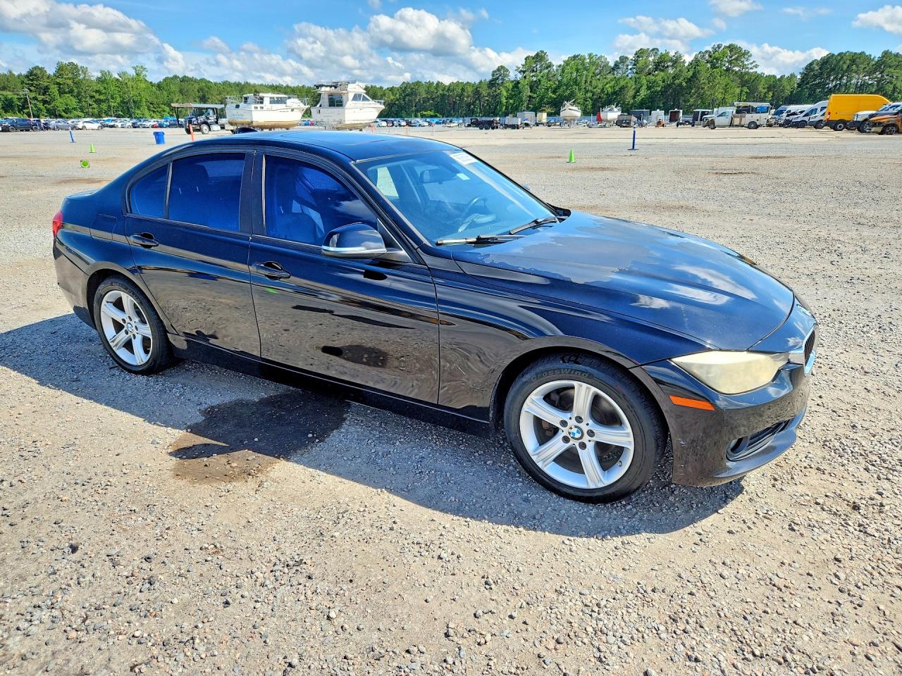 2015 Bmw 320 I Xdrive Black vin: WBA3C3G54FNT51512