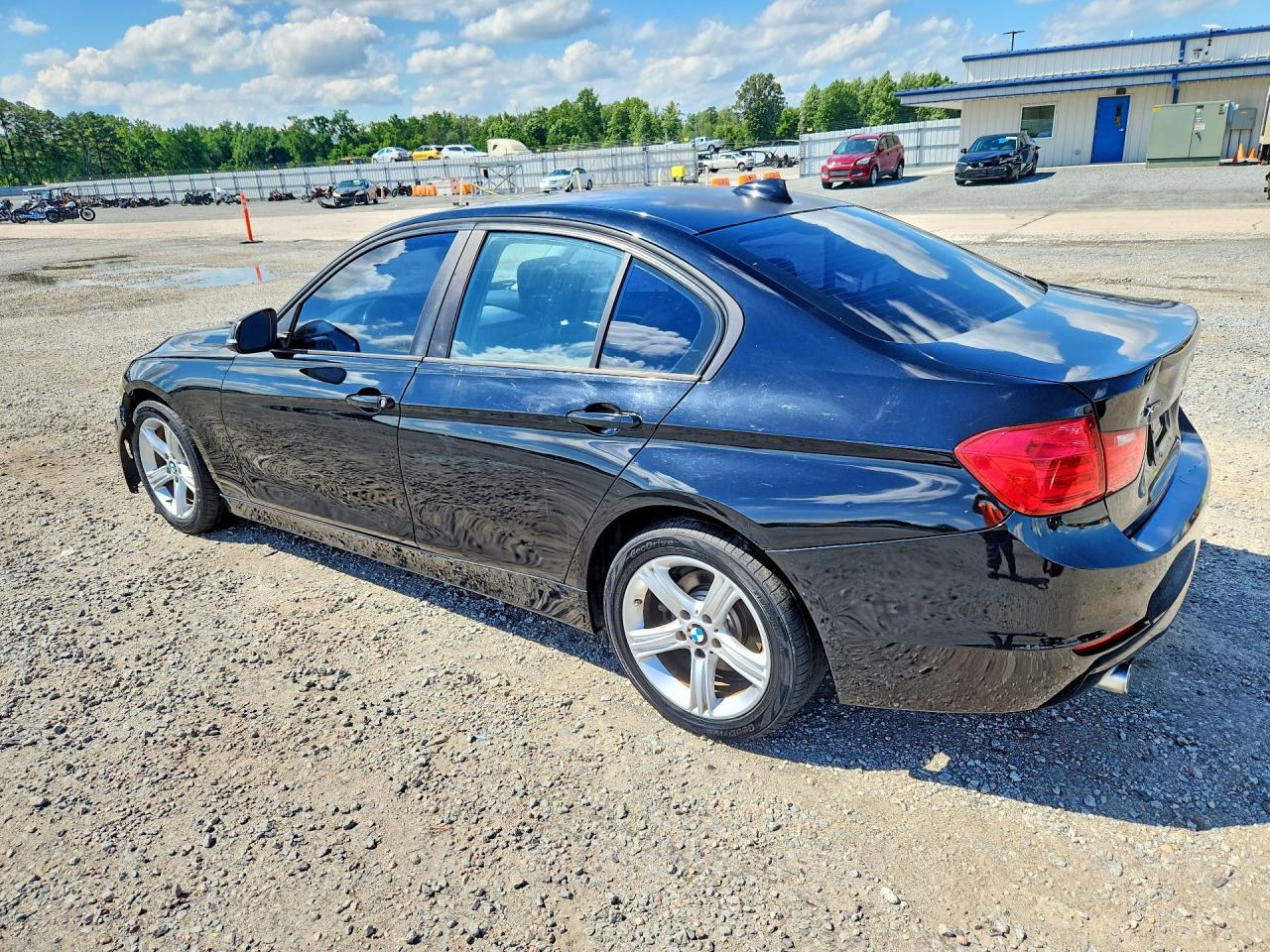 2015 Bmw 320 I Xdrive Black vin: WBA3C3G54FNT51512