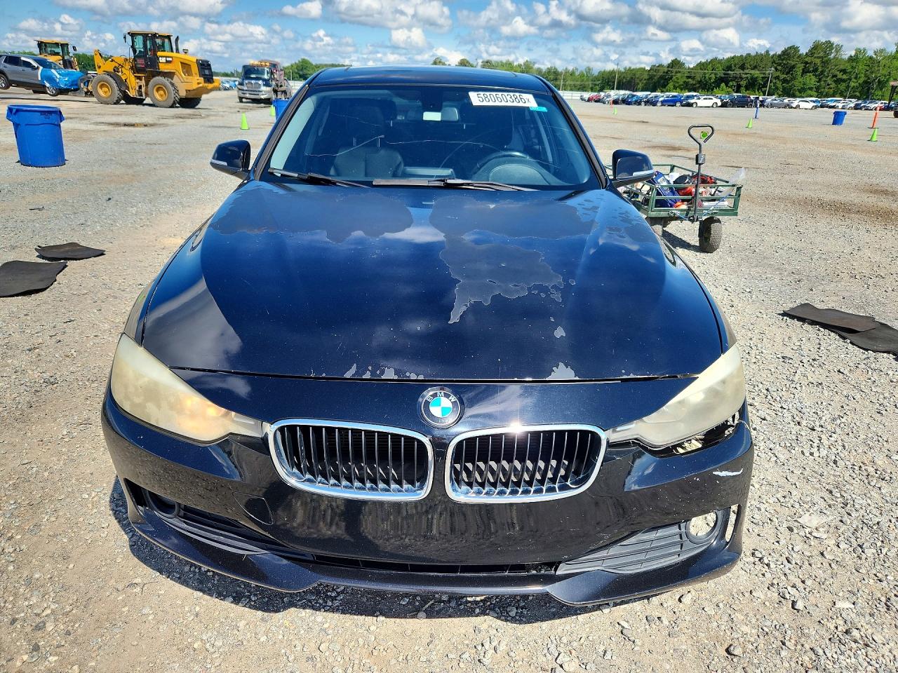 2015 Bmw 320 I Xdrive Black vin: WBA3C3G54FNT51512
