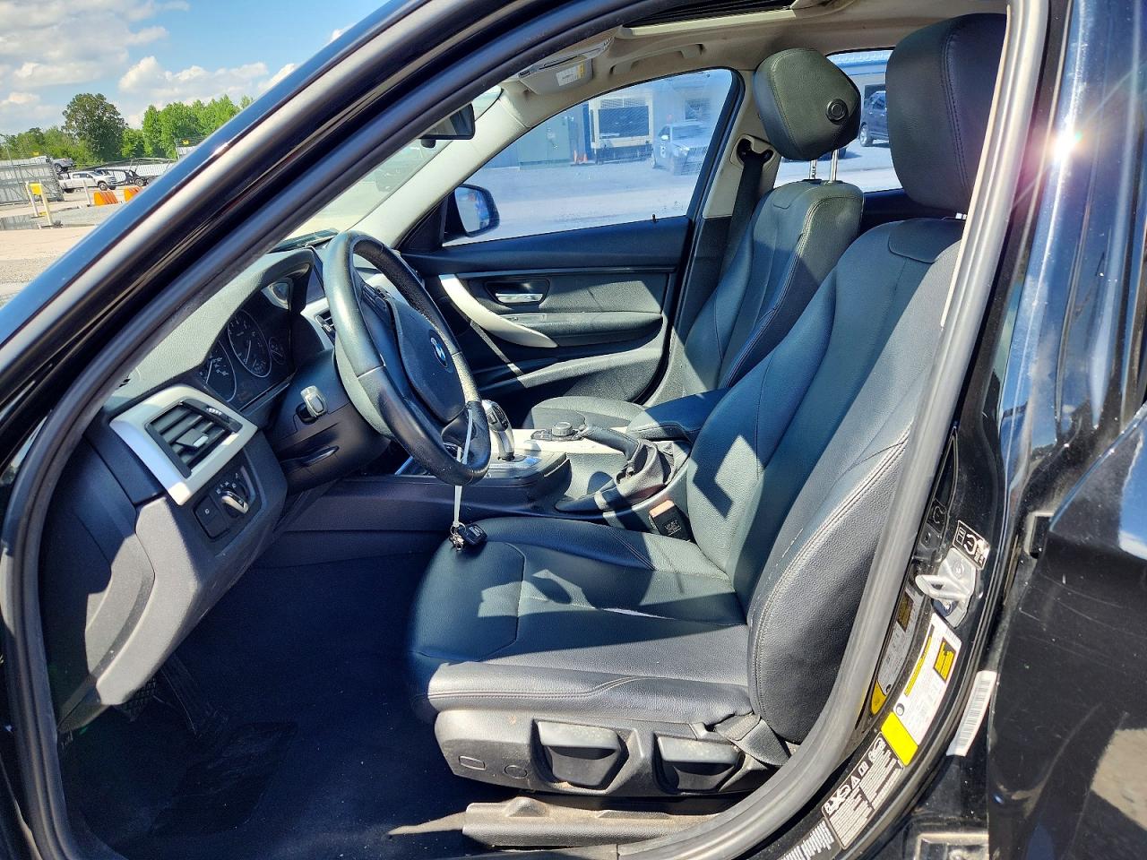2015 Bmw 320 I Xdrive Black vin: WBA3C3G54FNT51512