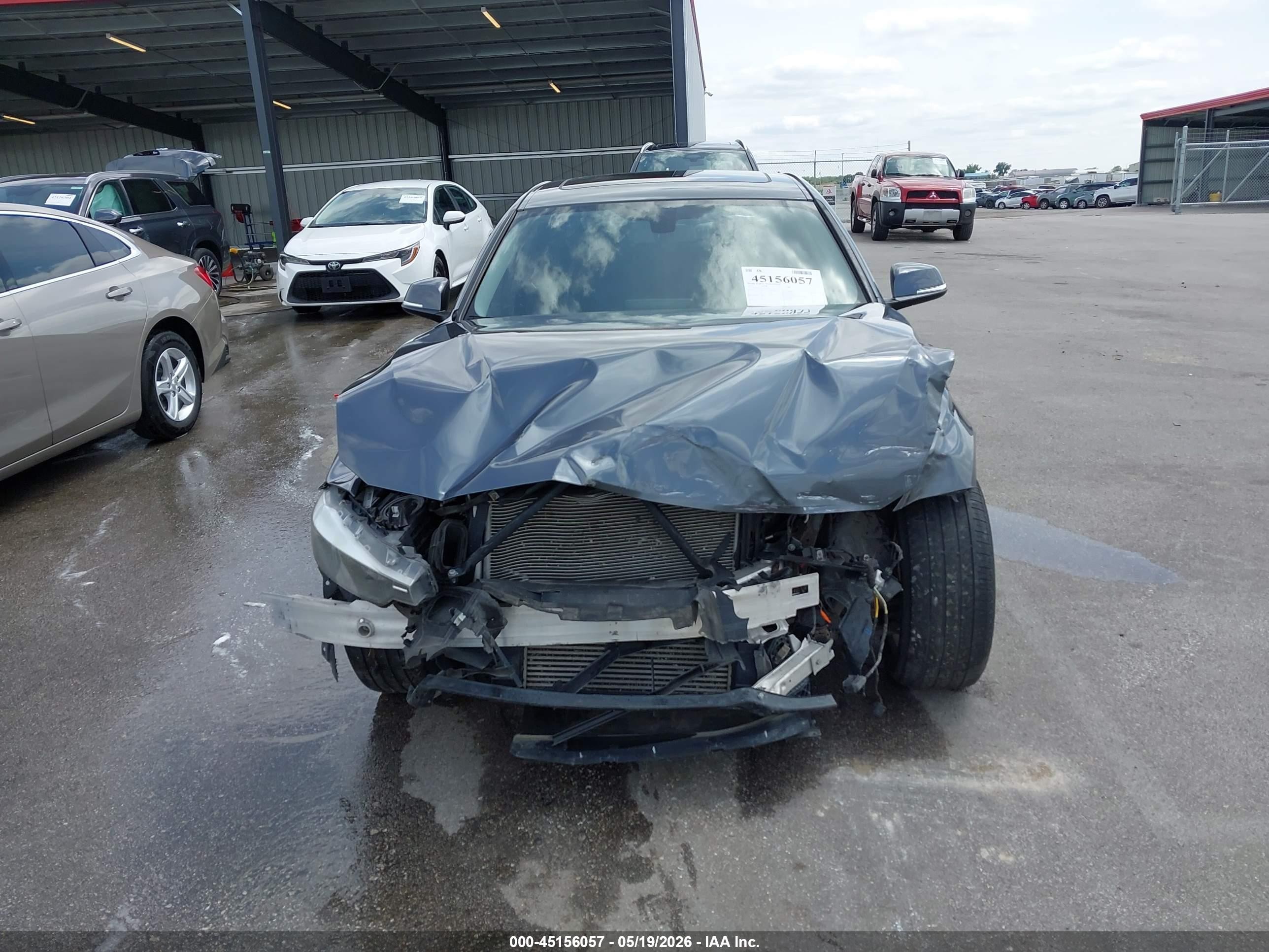2015 Bmw 320i Xdrive Gray vin: WBA3C3G55FNS73550