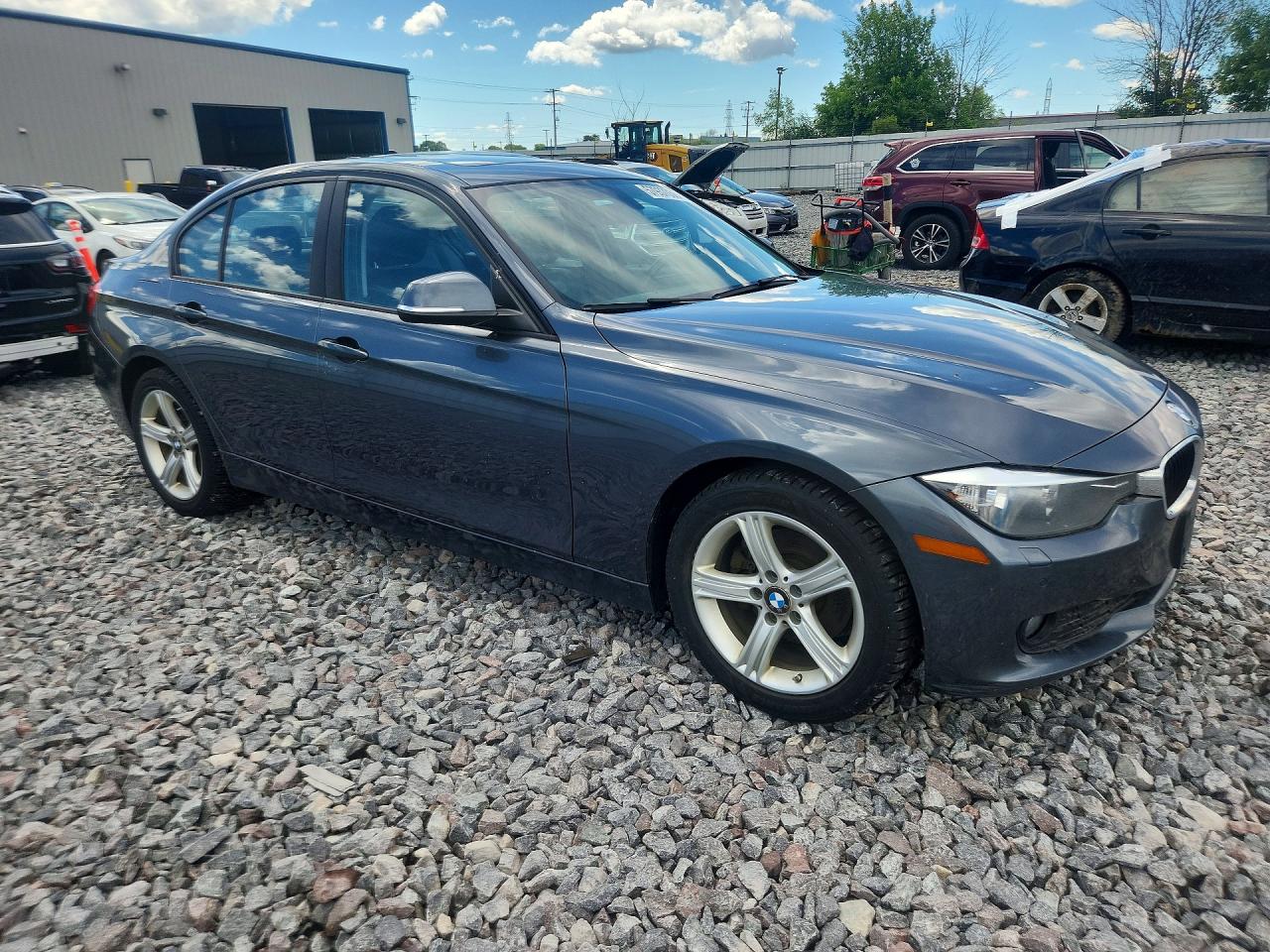 2015 Bmw 320 I Xdrive Gray vin: WBA3C3G55FNT51132