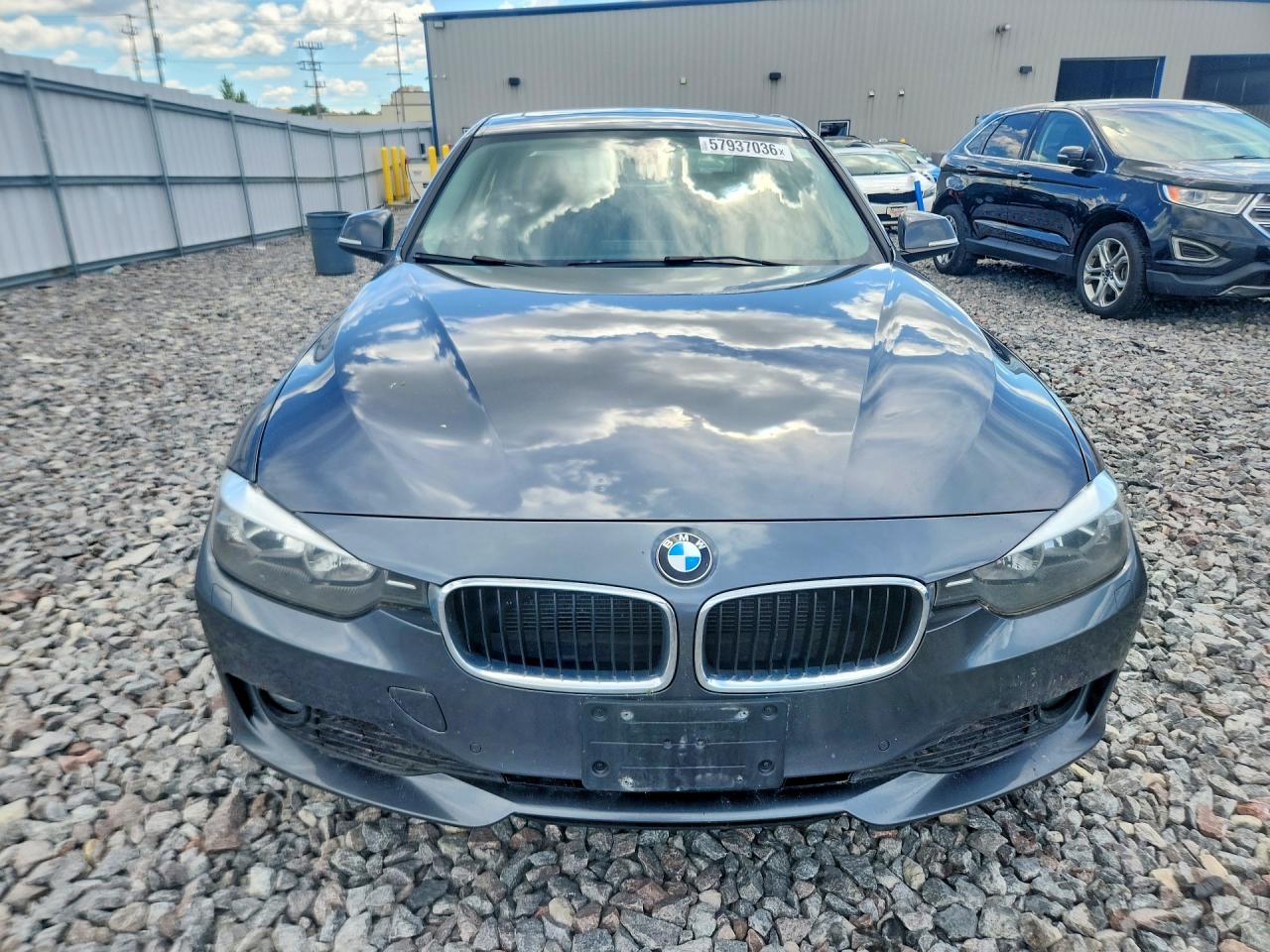 2015 Bmw 320 I Xdrive Gray vin: WBA3C3G55FNT51132