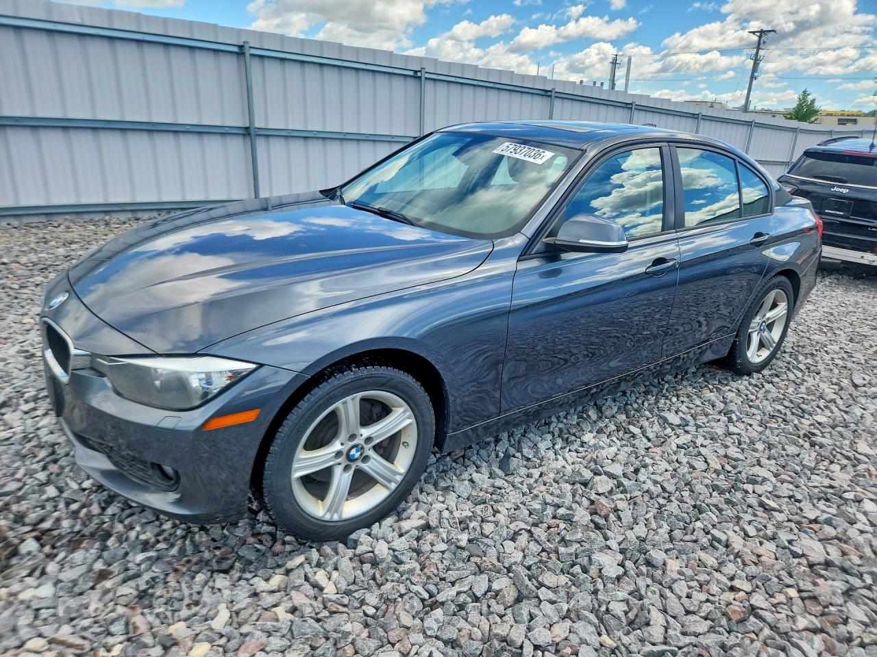 2015 Bmw 320 I Xdrive Gray vin: WBA3C3G55FNT51132