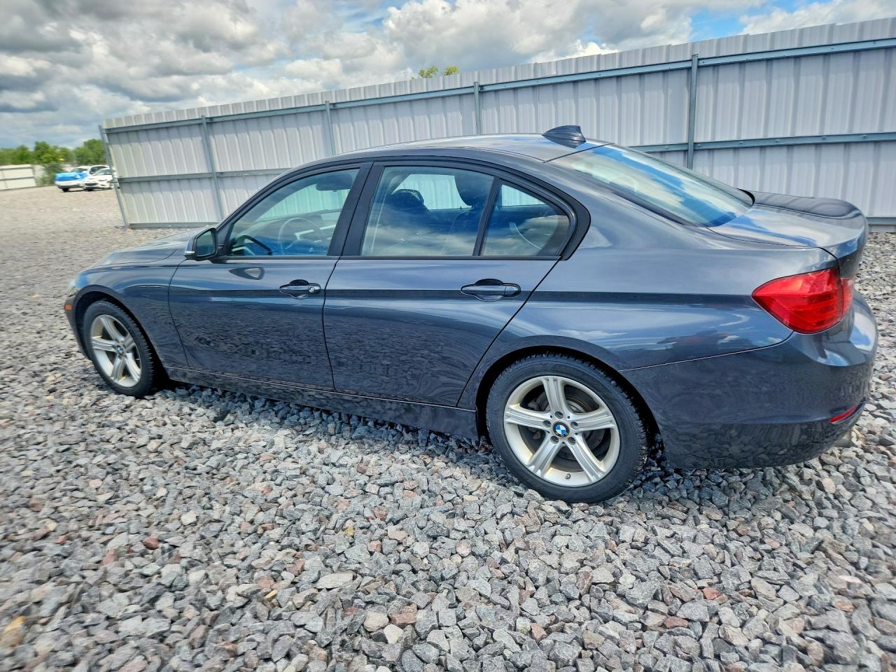 2015 Bmw 320 I Xdrive Gray vin: WBA3C3G55FNT51132