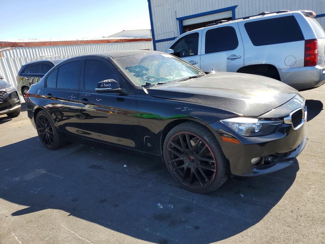 2015 Bmw 320 I Xdrive Black vin: WBA3C3G55FNT53625