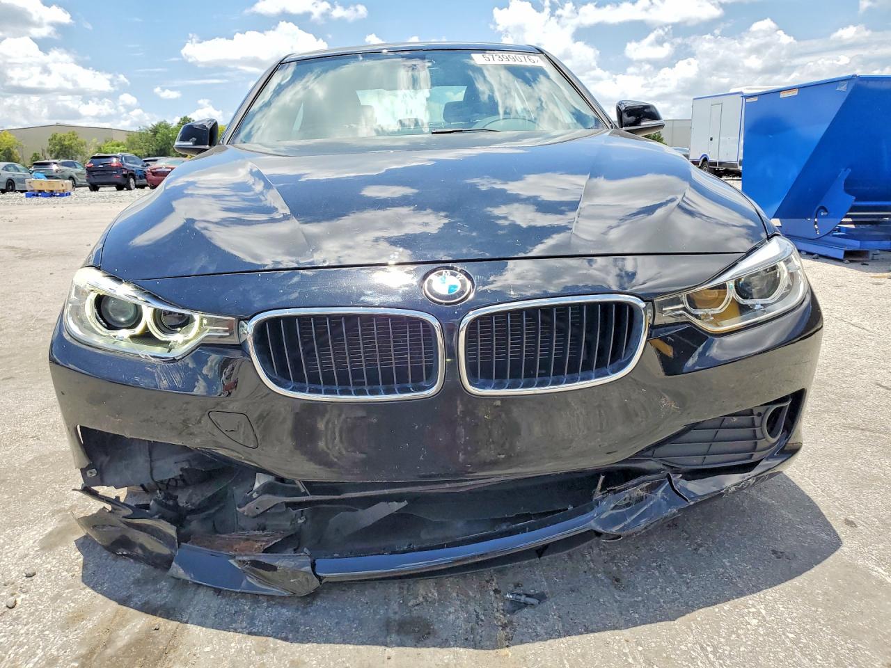 2014 Bmw 320 I Xdrive Black vin: WBA3C3G57ENS68073