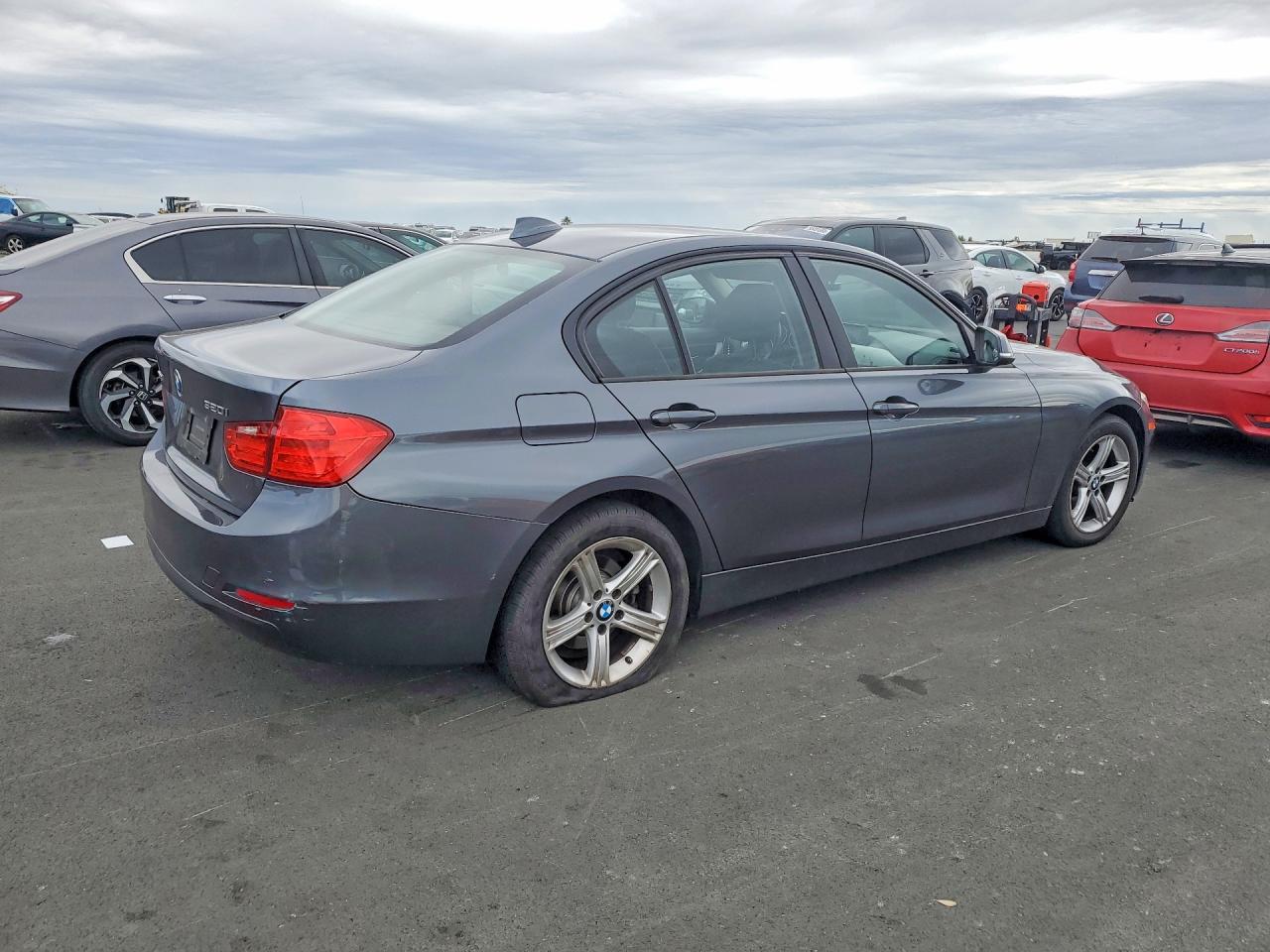 2014 Bmw 320 I Xdrive Gray vin: WBA3C3G58ENS71130