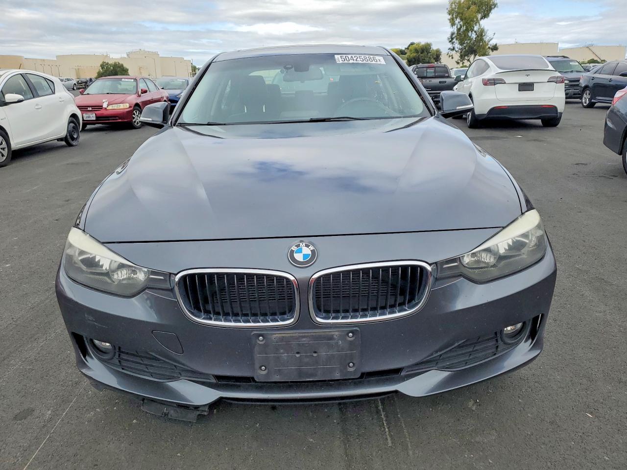 2014 Bmw 320 I Xdrive Gray vin: WBA3C3G58ENS71130