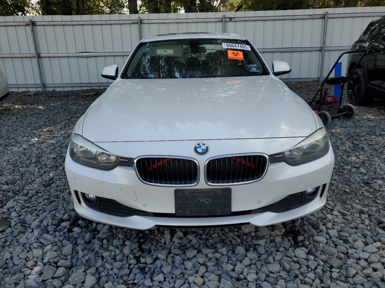2015 Bmw 320 I Xdrive White vin: WBA3C3G58FNS76734