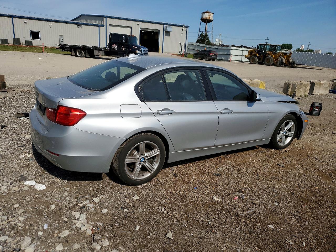 2015 Bmw 320 I Xdrive Silver vin: WBA3C3G59FNS75219