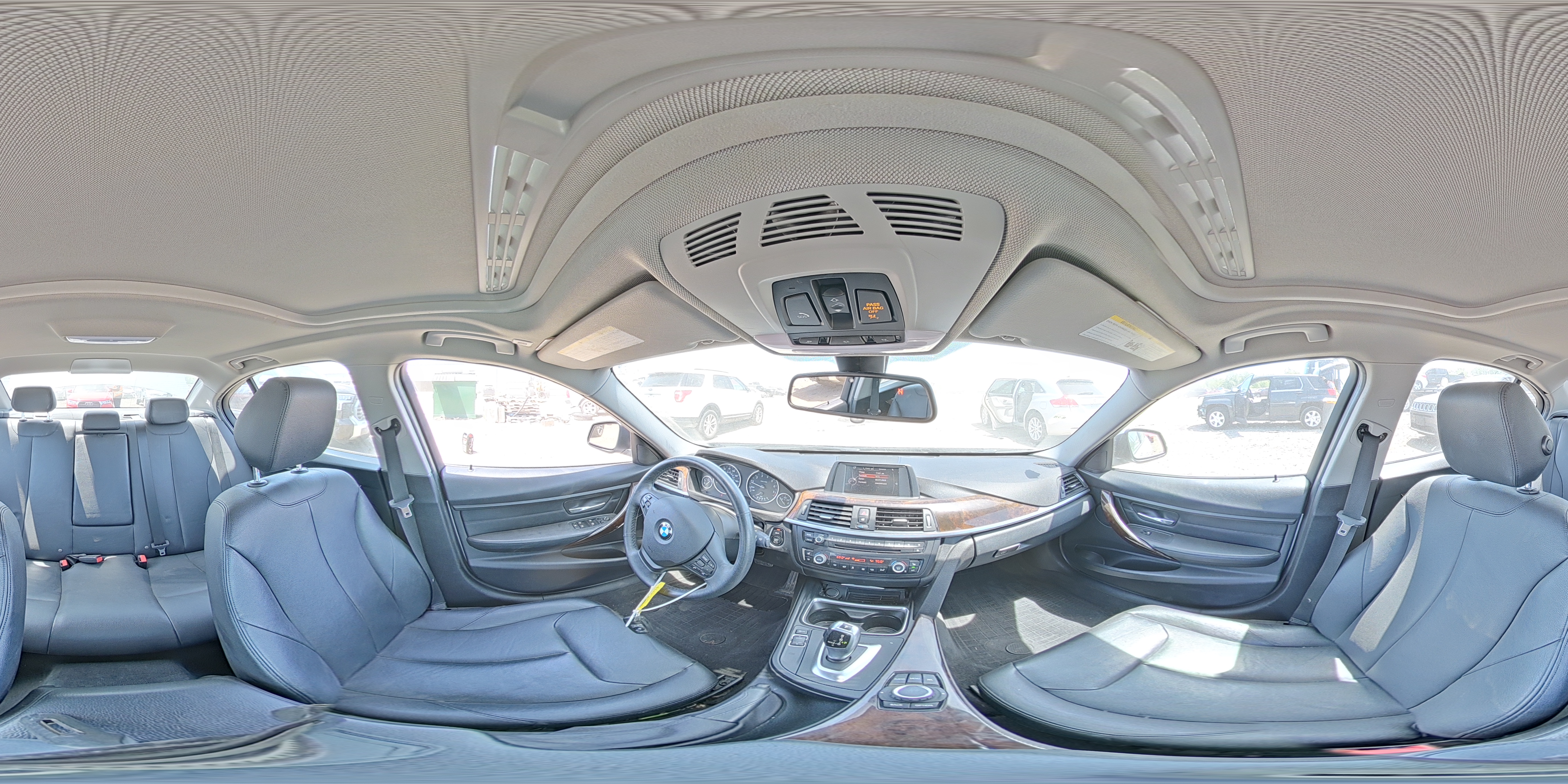 2015 Bmw 320 I Xdrive Silver vin: WBA3C3G59FNS75219