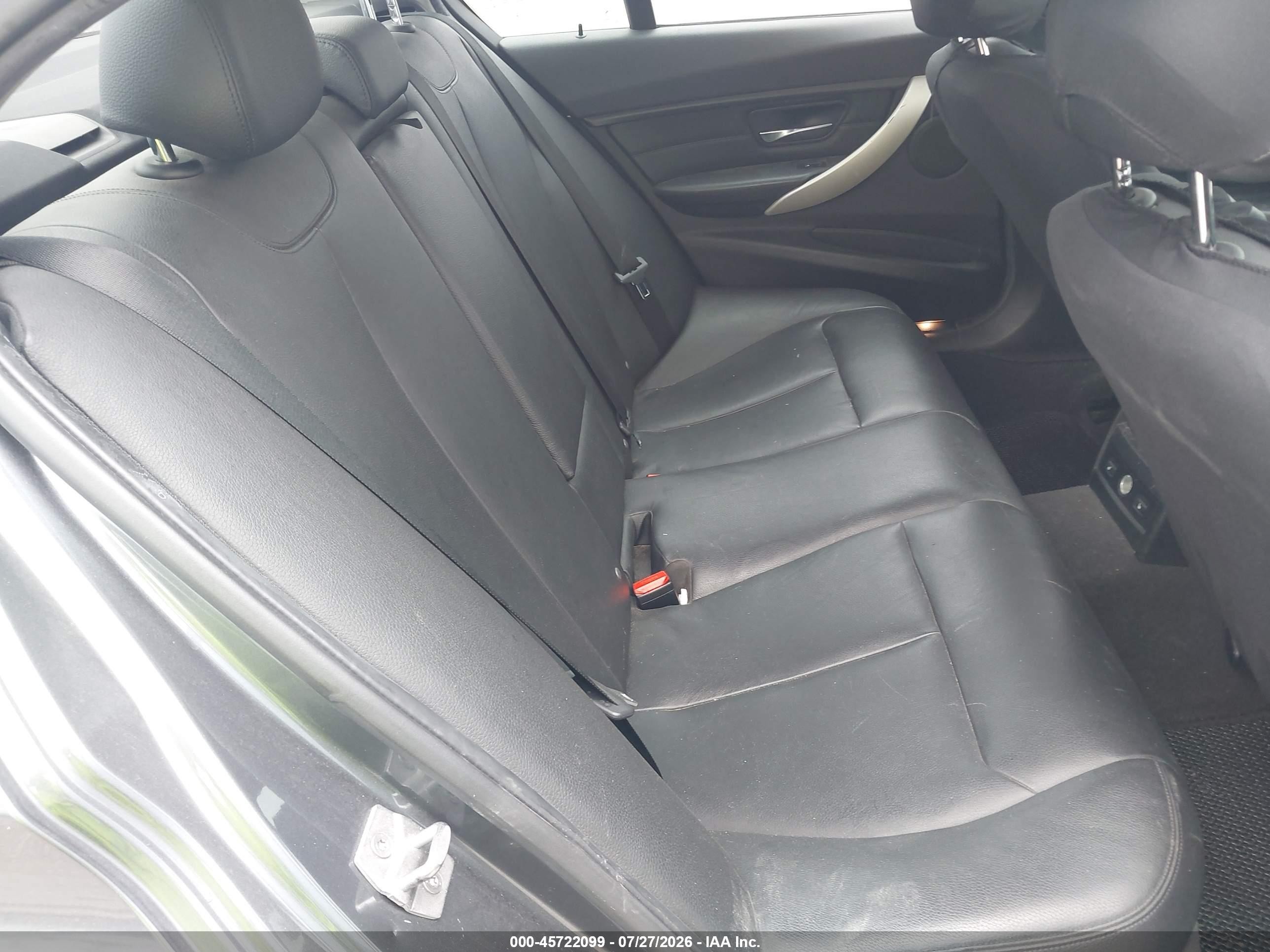 2015 Bmw 320i Xdrive Gray vin: WBA3C3G59FNS76533