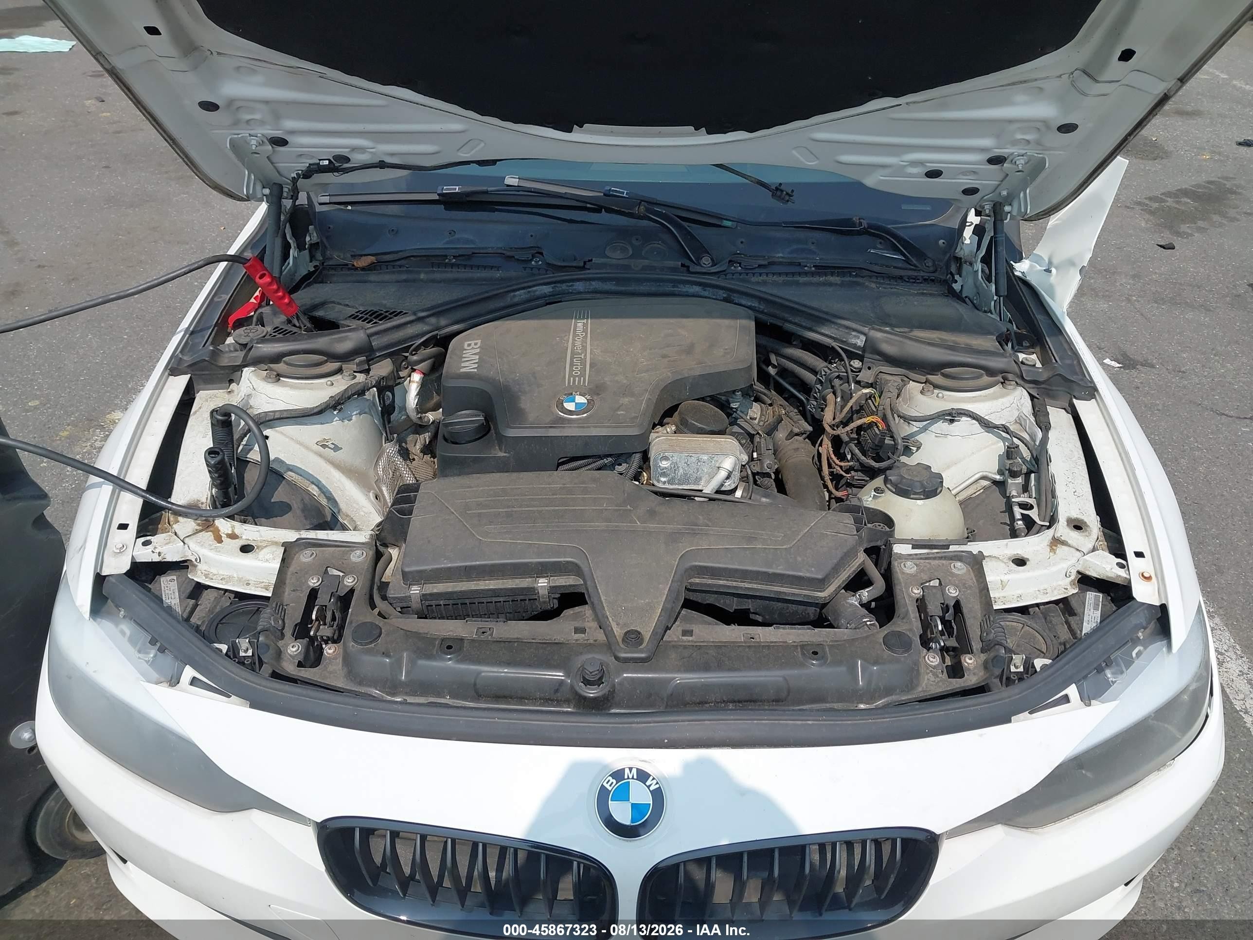 2014 Bmw 320i Xdrive Белый vin: WBA3C3G5XENR25268