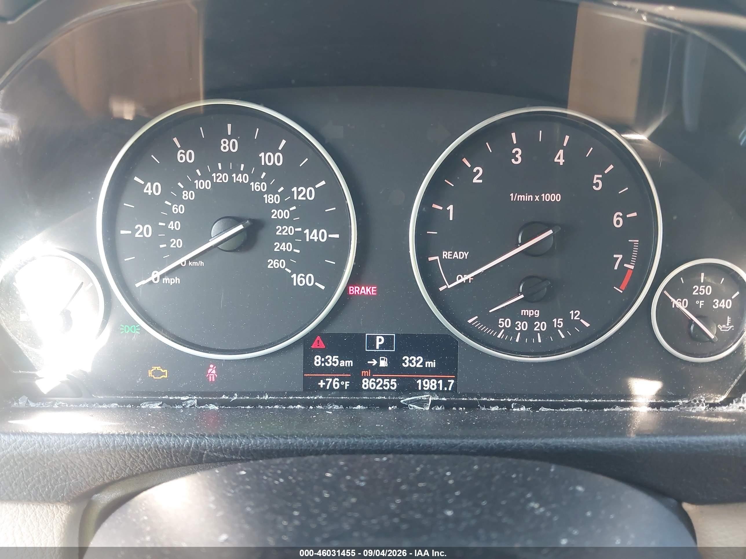 2014 Bmw 320i Xdrive Белый vin: WBA3C3G5XENR25478
