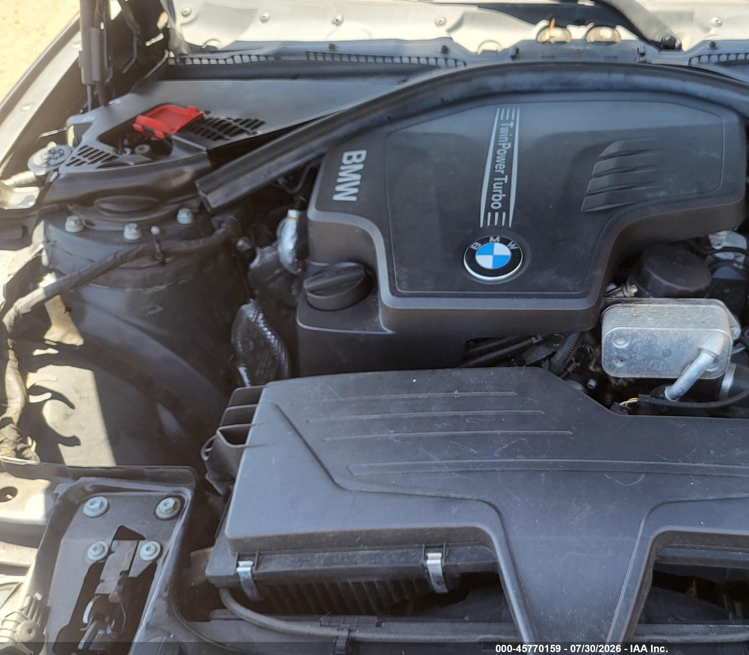 2015 Bmw 320i Xdrive Gray vin: WBA3C3G5XFNS75018