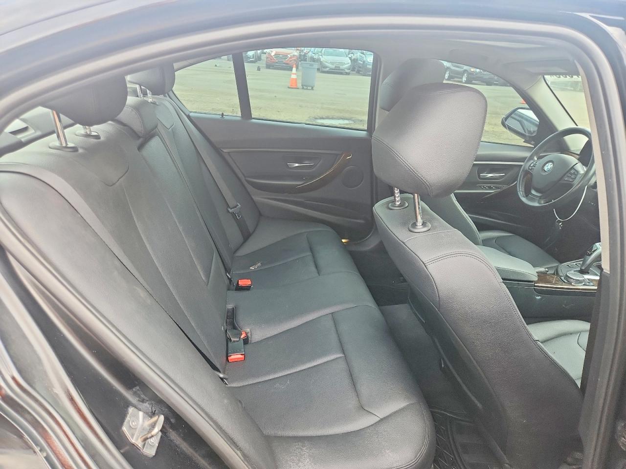 2015 Bmw 320 I Xdrive Black vin: WBA3C3G5XFNT53118