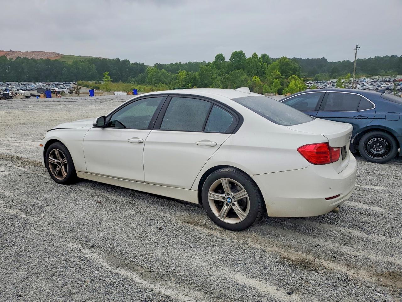 2014 Bmw 328 D White vin: WBA3D3C50EK156994