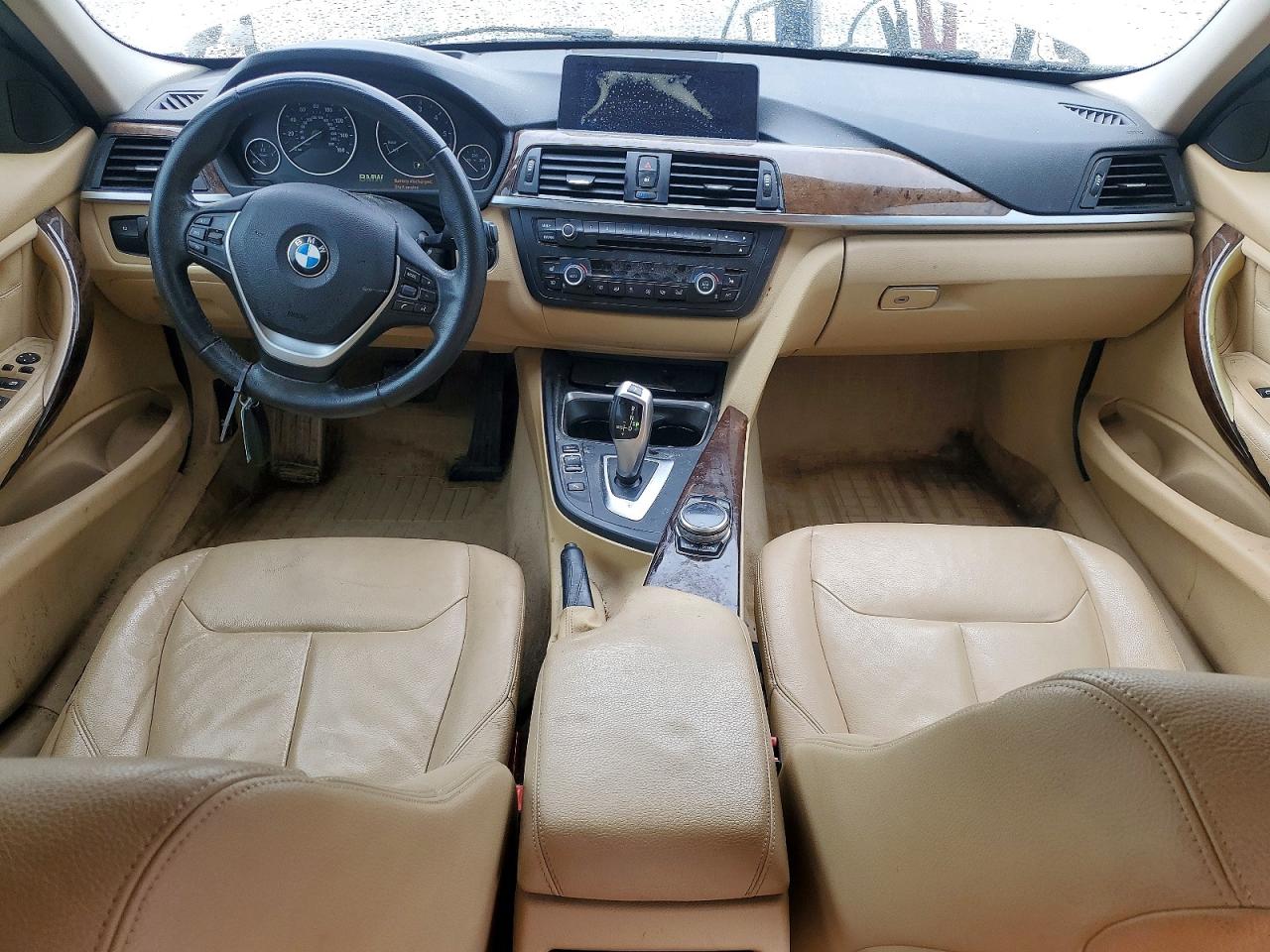 2014 Bmw 328 D White vin: WBA3D3C50EK156994