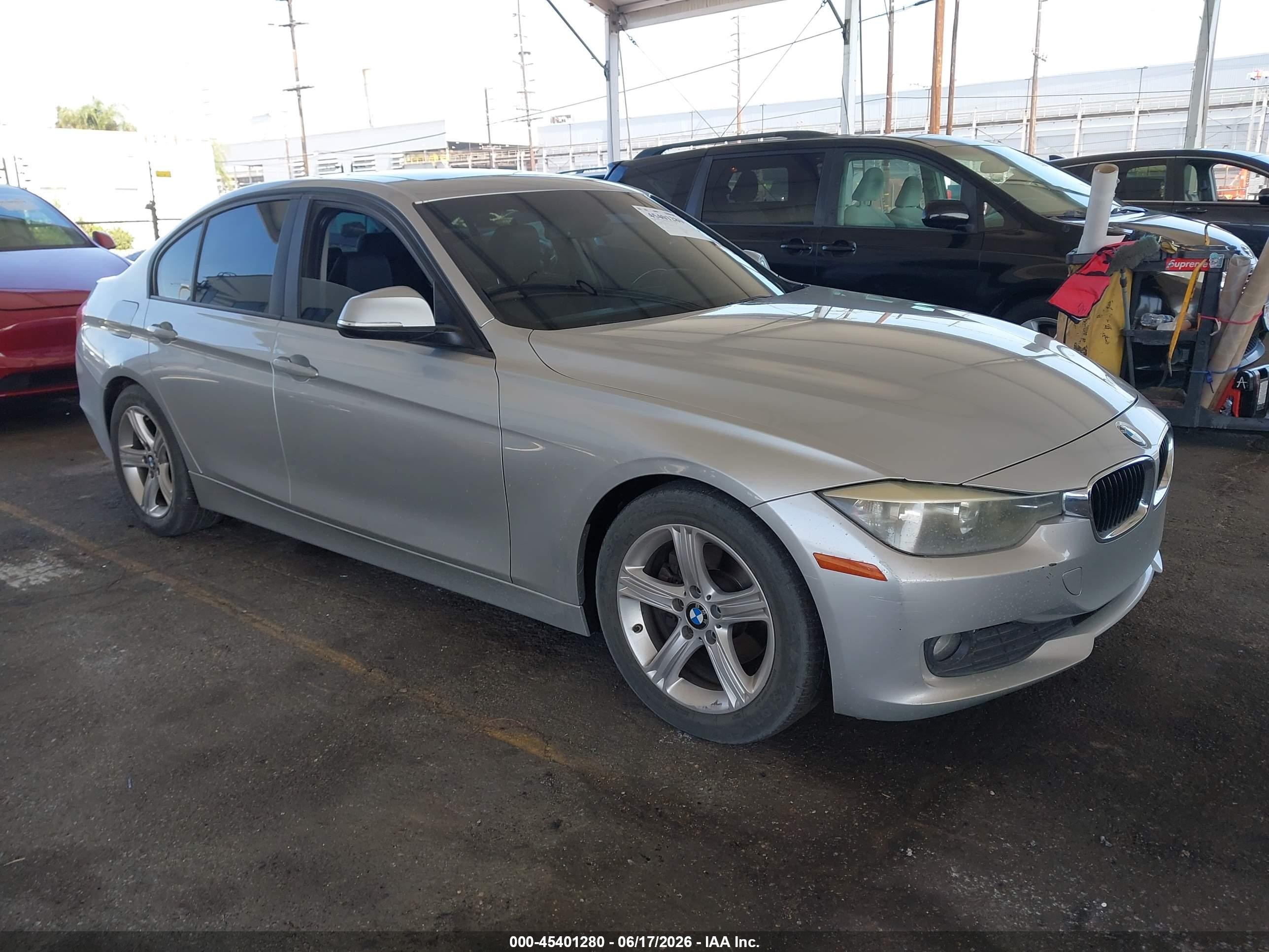 2014 Bmw 328d Silver vin: WBA3D3C52EK155930