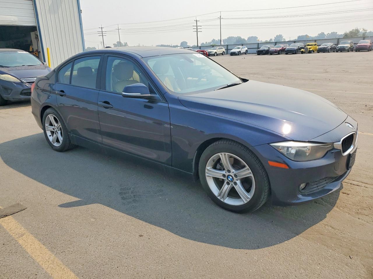 2014 Bmw 328 D Blue vin: WBA3D3C53EK154866