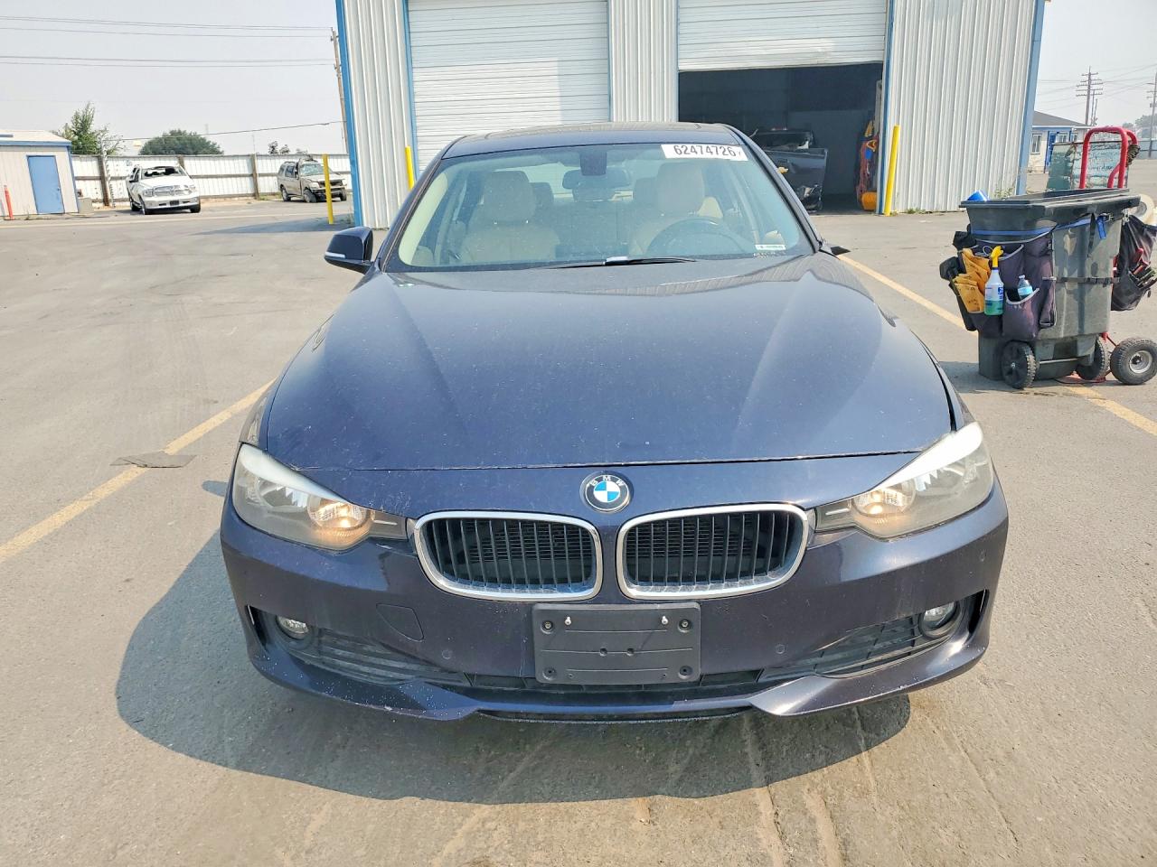 2014 Bmw 328 D Blue vin: WBA3D3C53EK154866