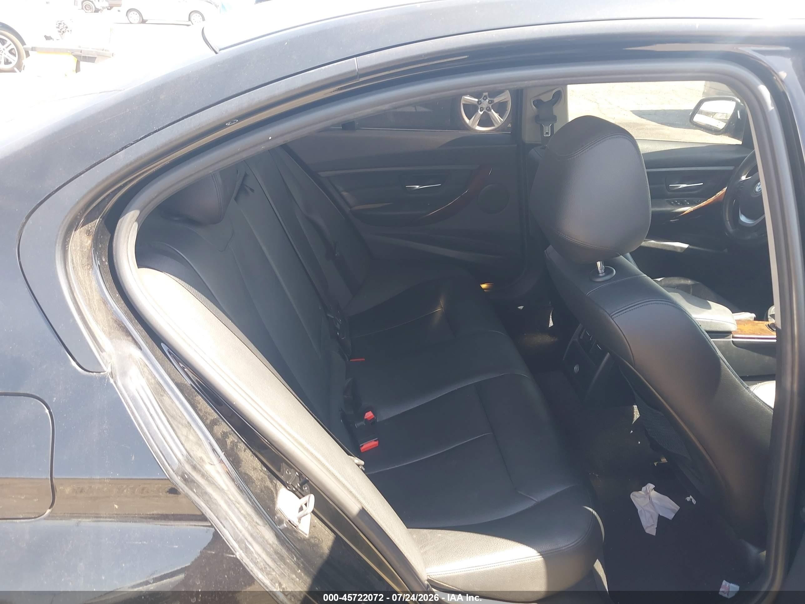 2014 Bmw 328d   Black vin: WBA3D3C53EK155628